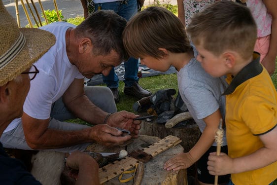 Kinderen krijgen uitleg